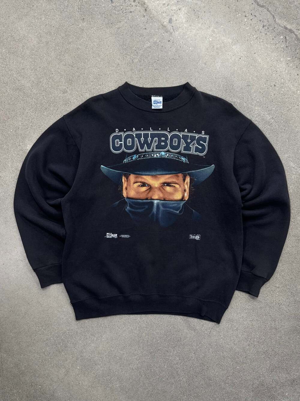 Vintage 1992 Salem Sportswear Dallas Cowboys NFL Crewneck Sweatshirt - L